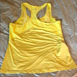 Athleta workout tank -yellow only